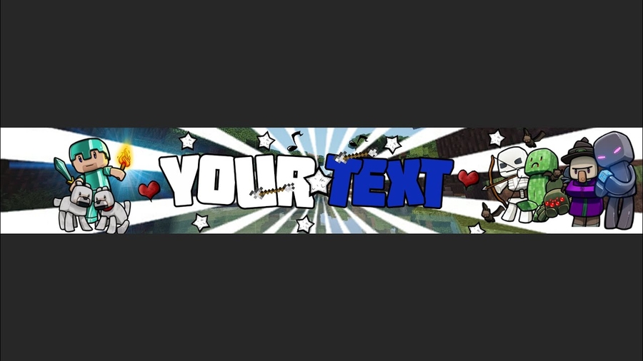minecraft server banner template photoshop